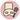 Skincare mask and brush icon representing beauty routine steps